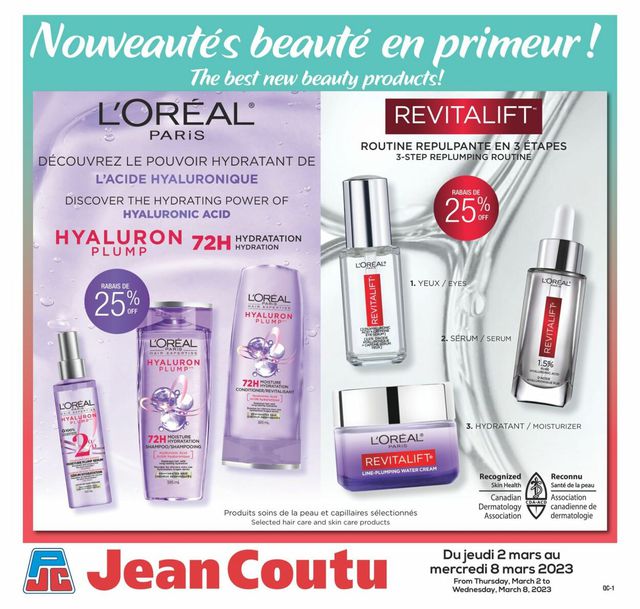Jean Coutu Flyer from 03/02/2023