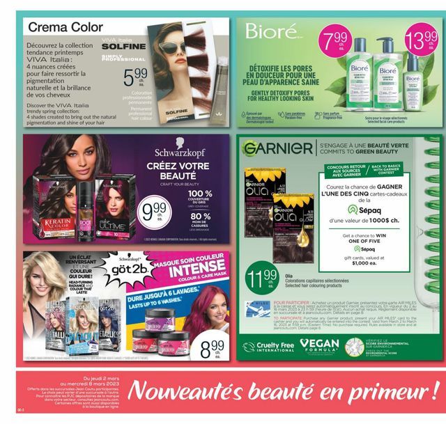Jean Coutu Flyer from 03/02/2023