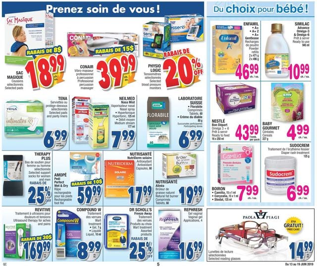 Jean Coutu Flyer from 06/13/2019