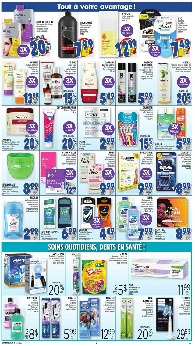 Jean Coutu Flyer from 12/21/2023