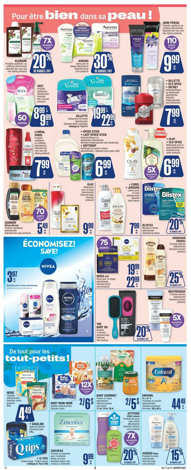 Jean Coutu Flyer from 01/11/2024