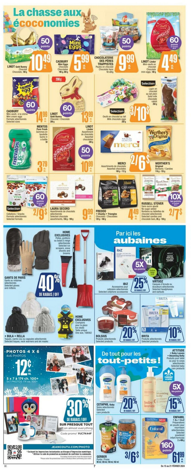 Jean Coutu Flyer from 02/15/2024