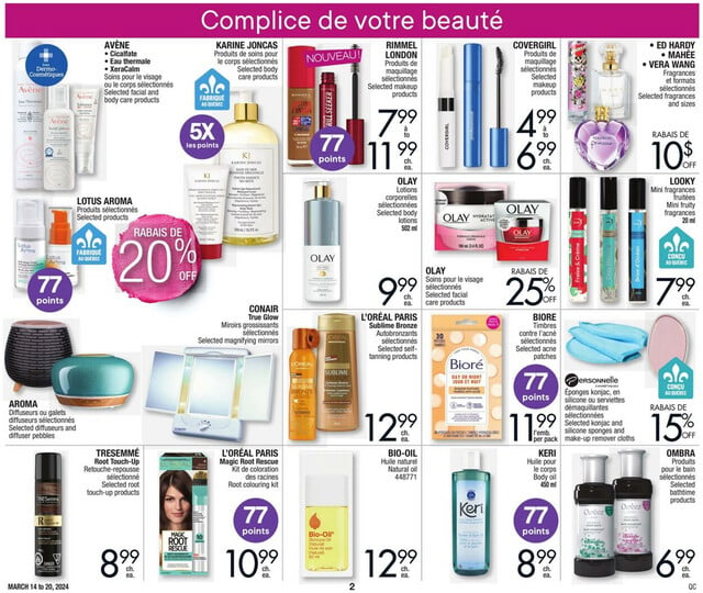 Jean Coutu Flyer from 03/14/2024