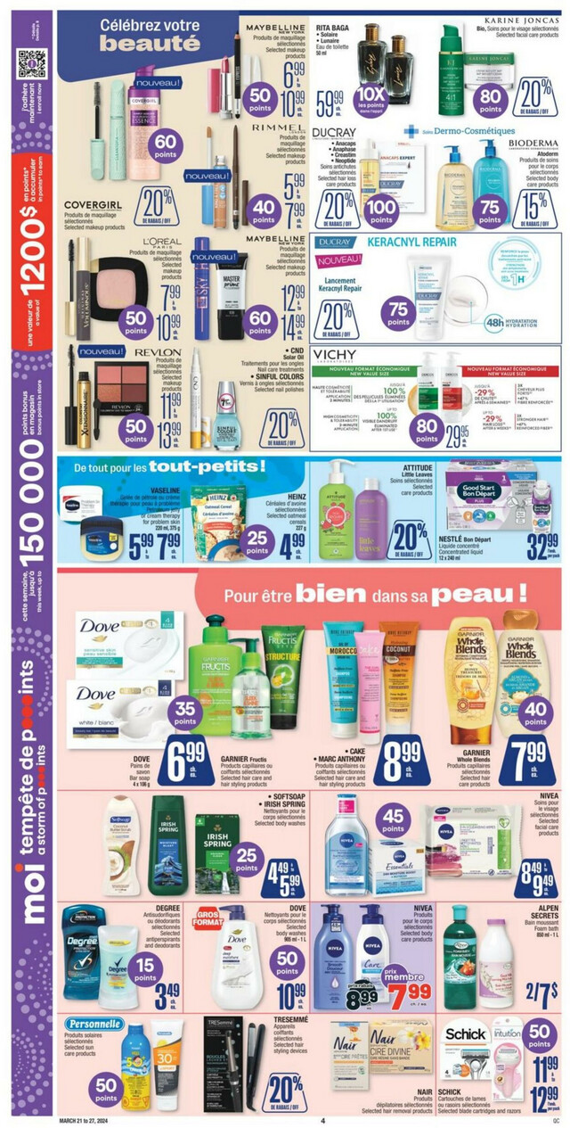 Jean Coutu Flyer from 03/21/2024