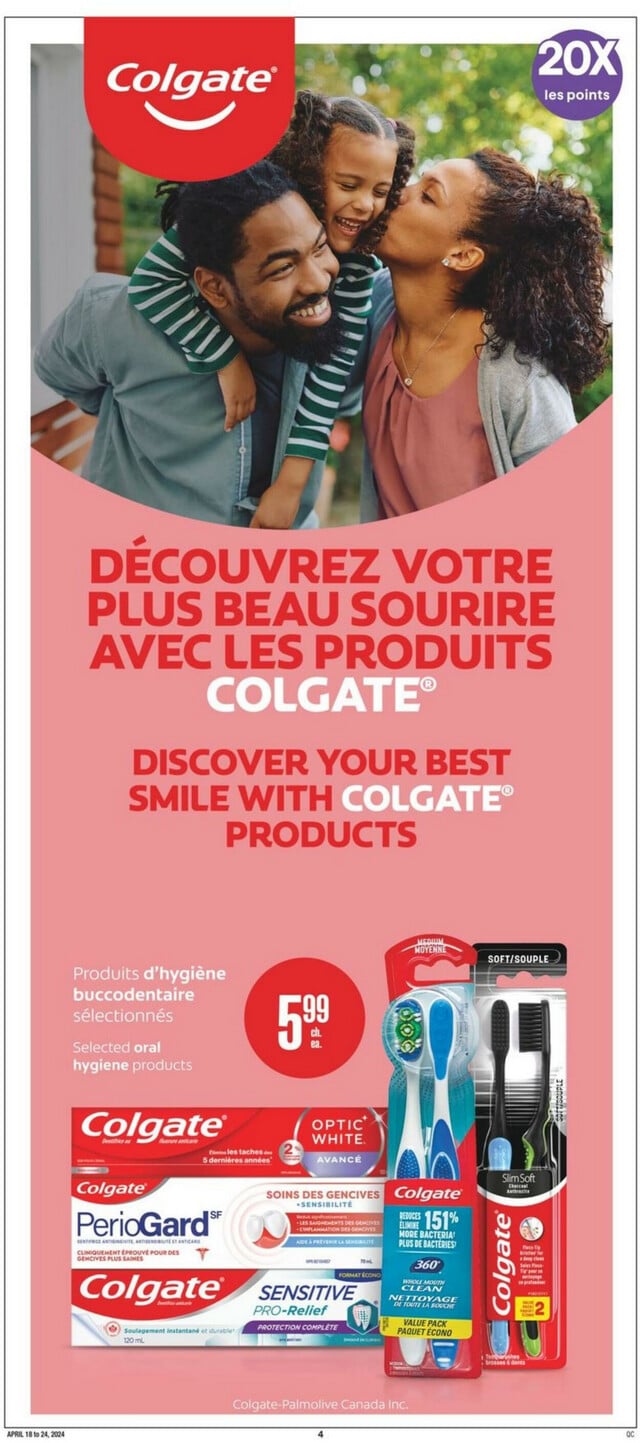 Jean Coutu Flyer from 04/18/2024