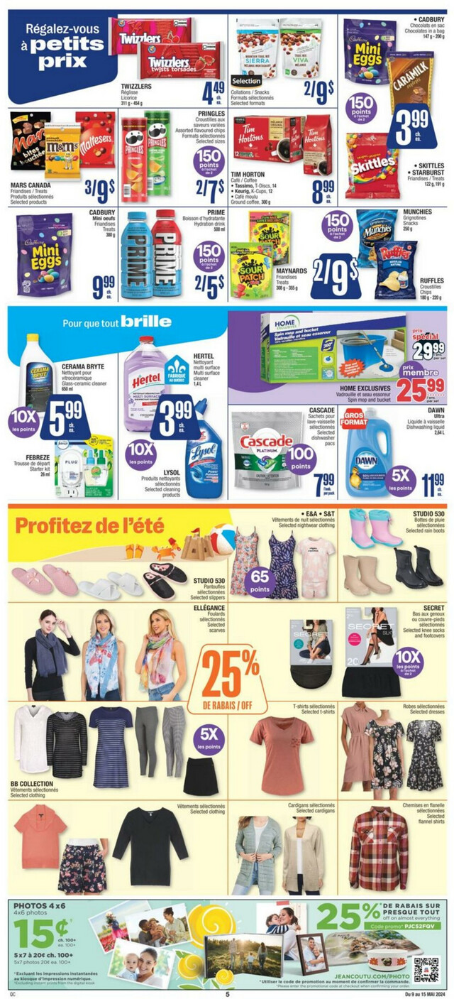 Jean Coutu Flyer from 05/09/2024
