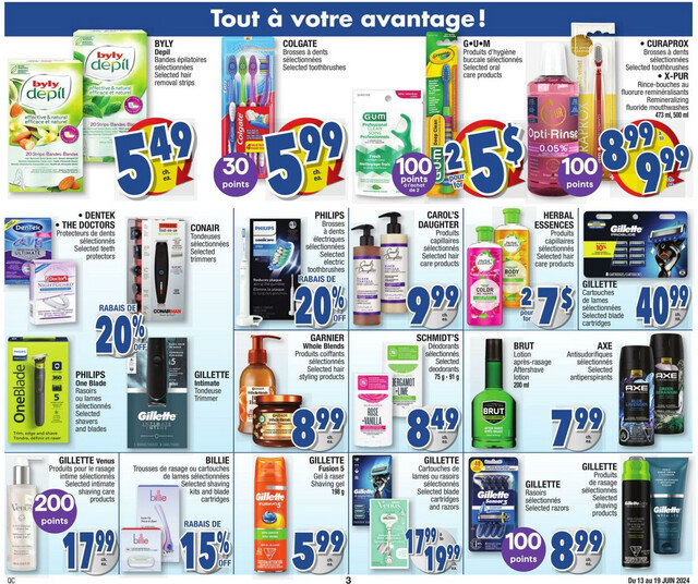 Jean Coutu Flyer from 06/13/2024