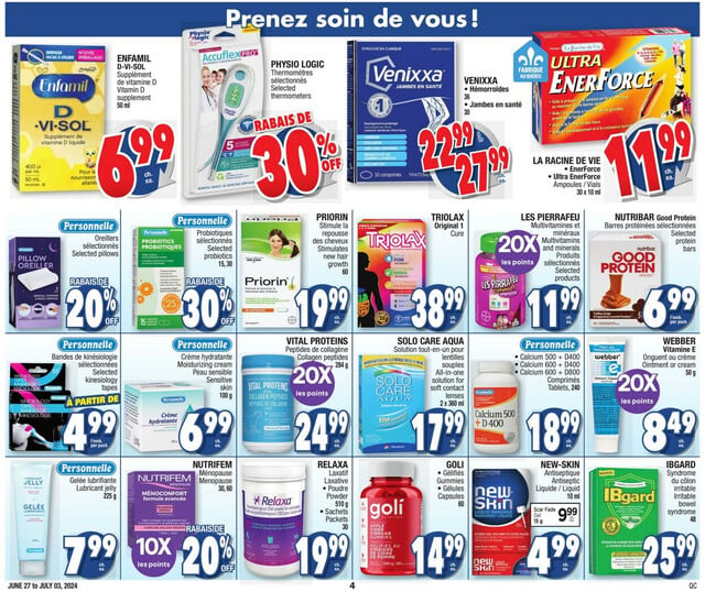 Jean Coutu Flyer from 06/27/2024