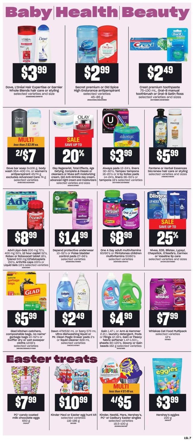 Loblaws Flyer from 04/02/2020