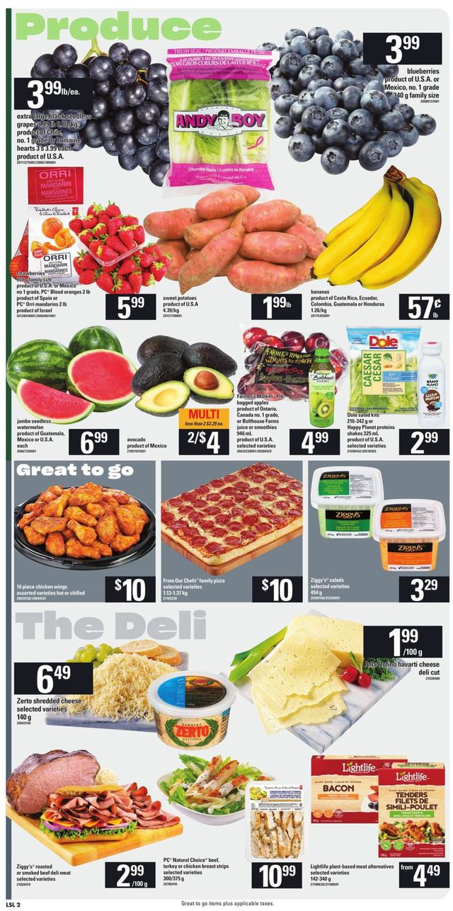 Loblaws Flyer from 04/23/2020