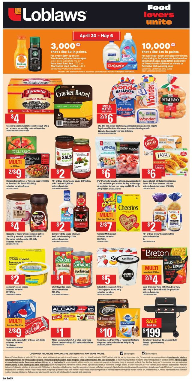Loblaws Flyer from 04/30/2020
