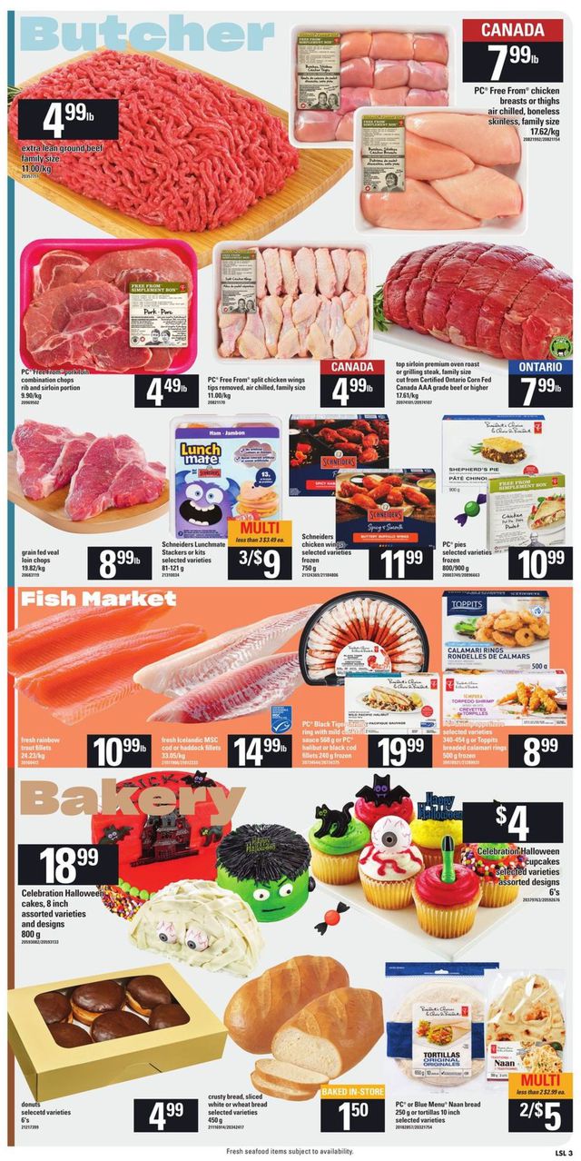 Loblaws Flyer from 10/29/2020