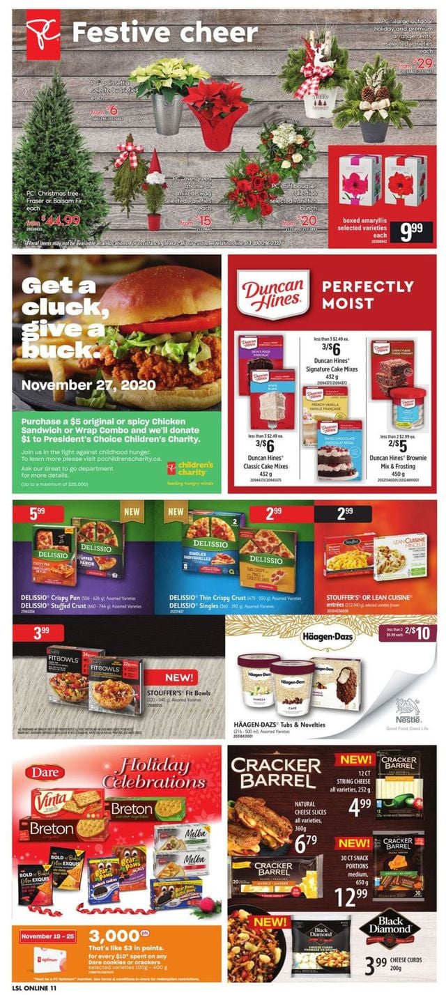 Loblaws Flyer from 11/19/2020