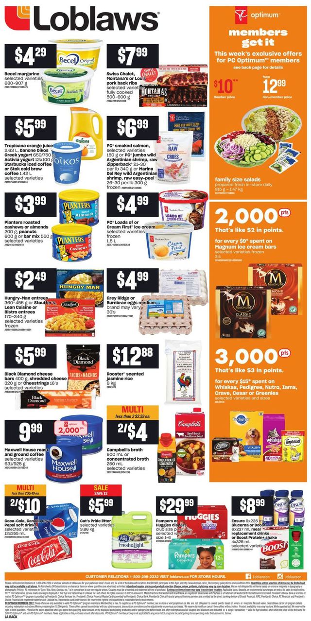 Loblaws Flyer from 03/11/2021
