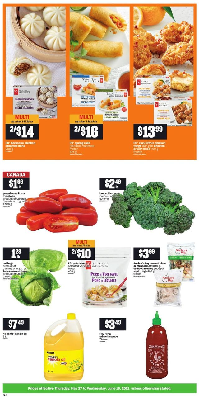 Loblaws Flyer from 05/27/2021