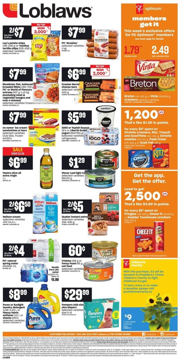 Loblaws Flyer from 08/05/2021