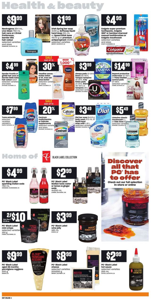 Loblaws Flyer from 09/30/2021