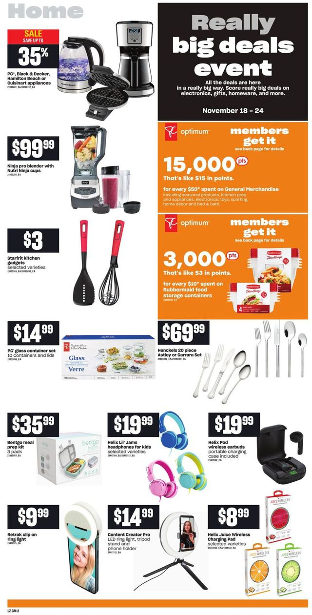 Loblaws Flyer from 11/18/2021
