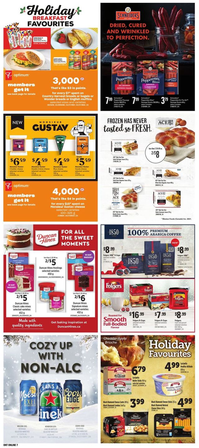 Loblaws Flyer from 11/25/2021