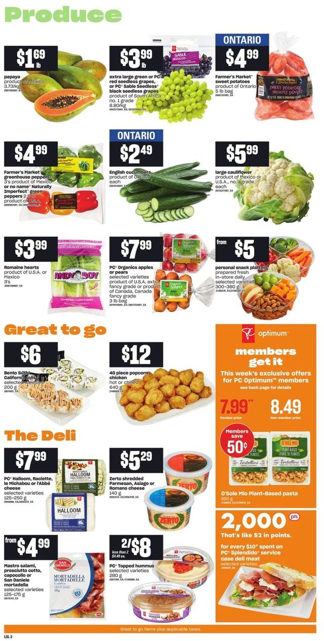 Loblaws Flyer from 01/20/2022