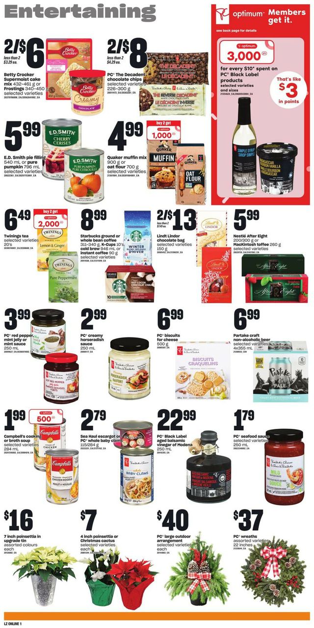Loblaws Flyer from 12/01/2022