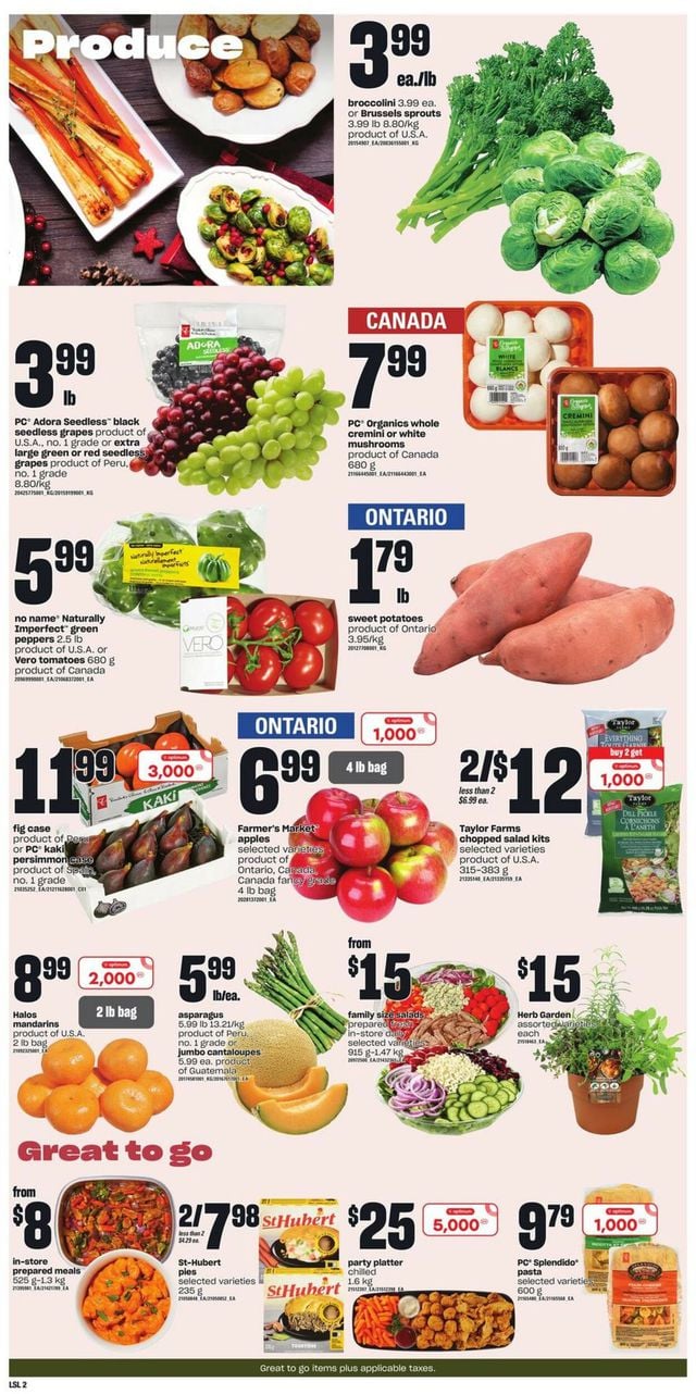 Loblaws Flyer from 12/15/2022