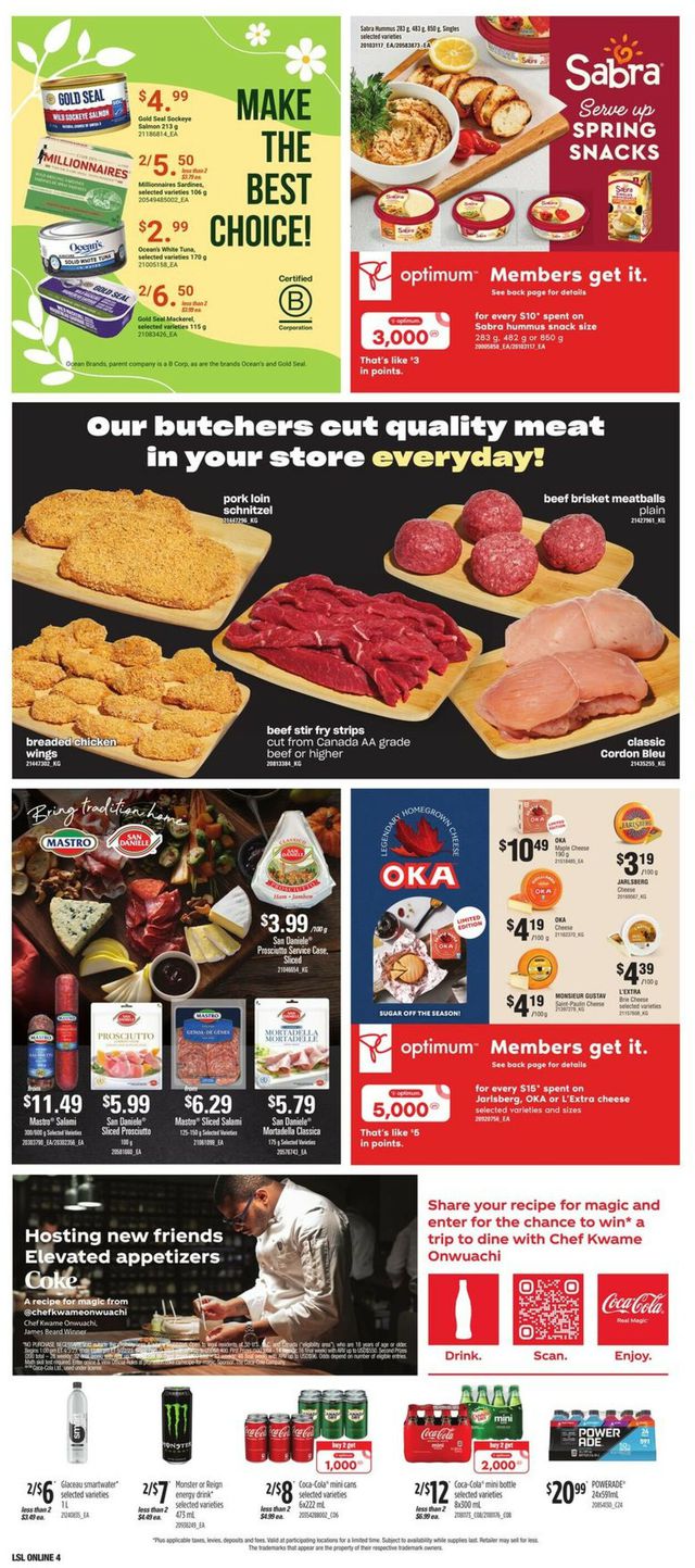 Loblaws Flyer from 04/06/2023