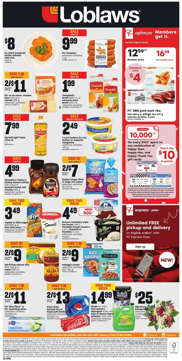 Loblaws Flyer from 04/13/2023