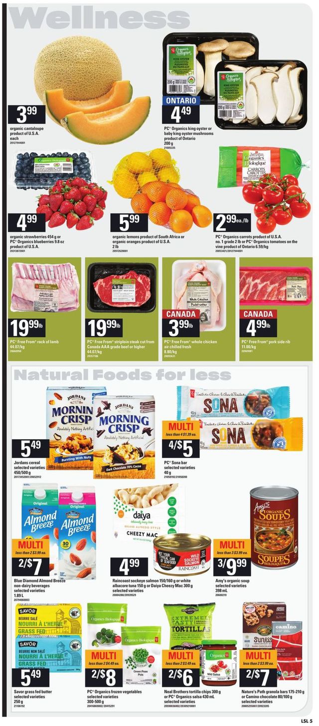 Loblaws Flyer from 07/18/2019