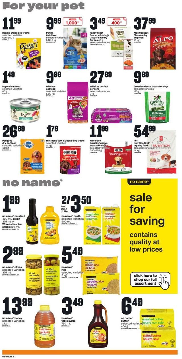 Loblaws Flyer from 08/03/2023