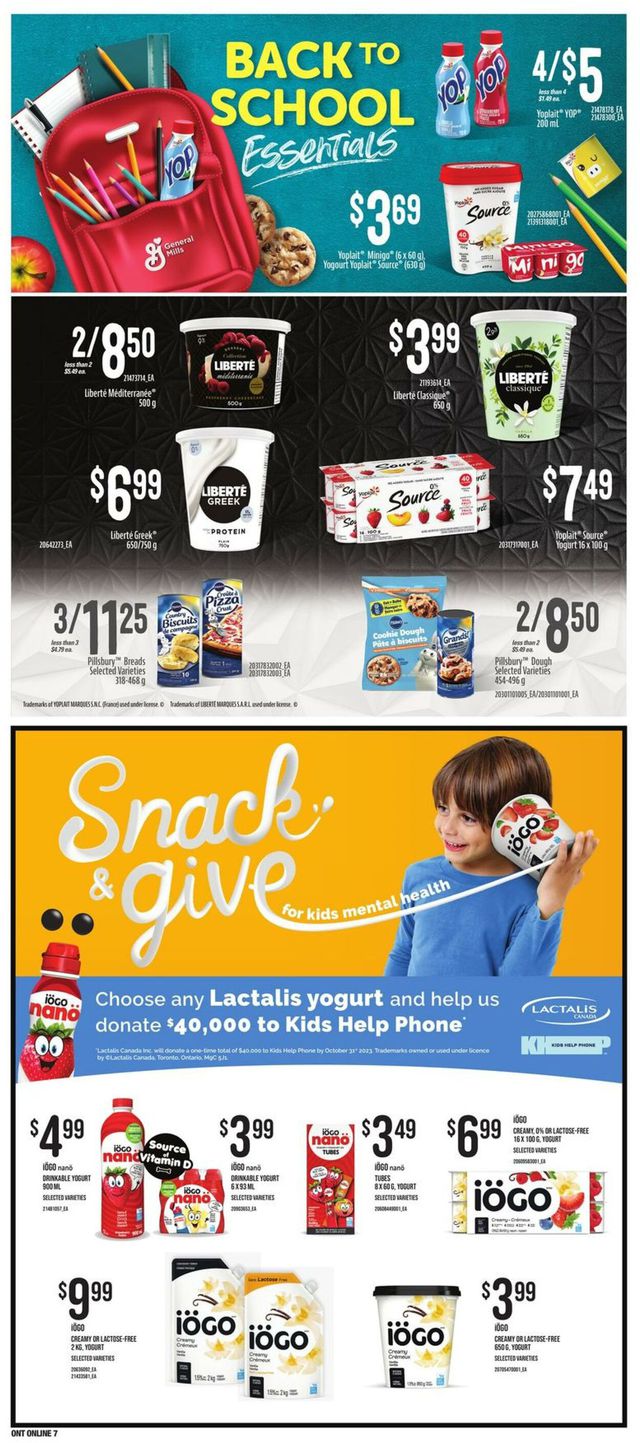Loblaws Flyer from 08/17/2023