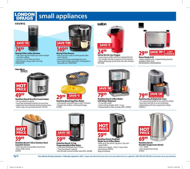London Drugs Flyer from 09/03/2020