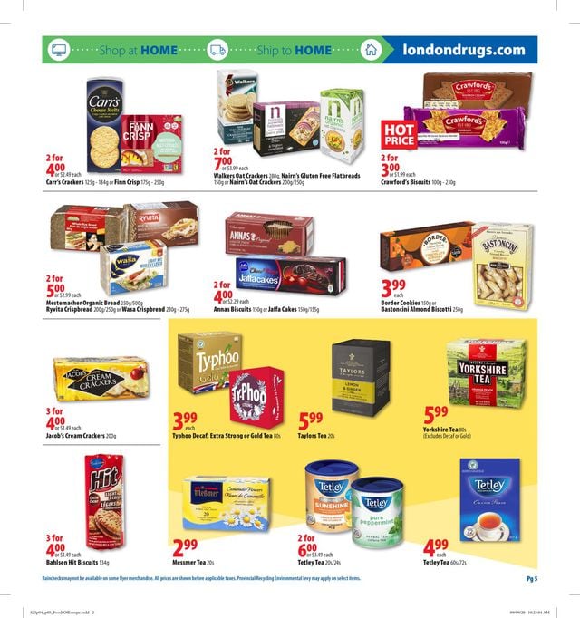 London Drugs Flyer from 09/25/2020