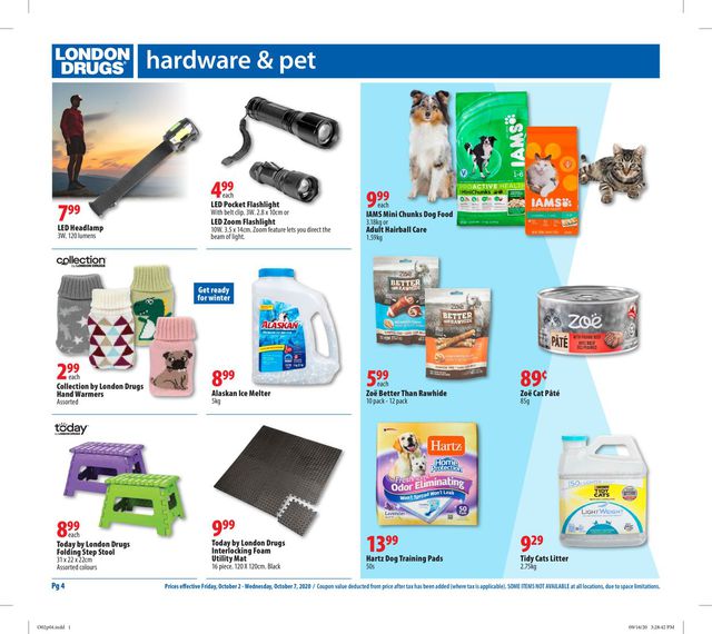 London Drugs Flyer from 10/02/2020