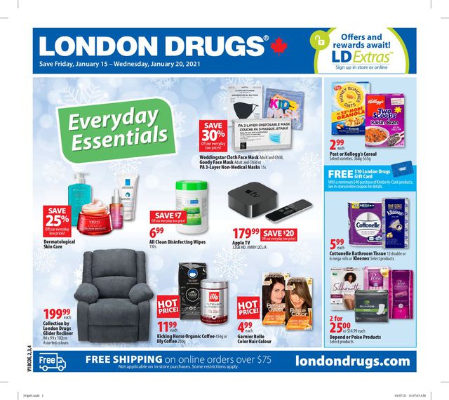 London Drugs Flyer from 01/15/2021