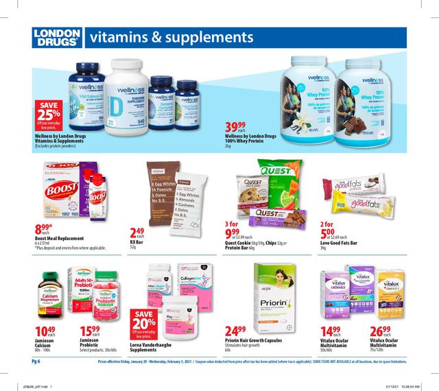 London Drugs Flyer from 01/29/2021