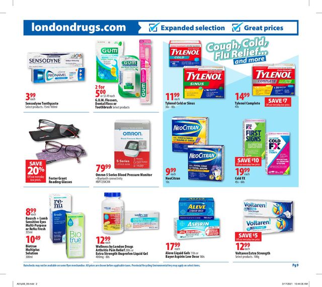 London Drugs Flyer from 04/01/2021