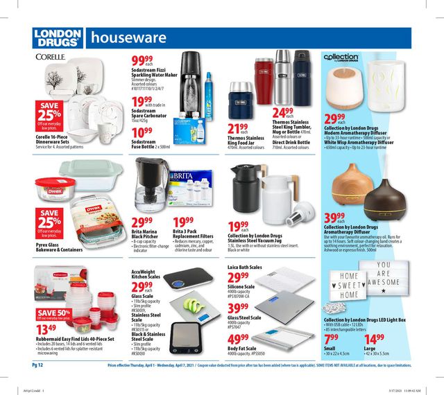 London Drugs Flyer from 04/01/2021