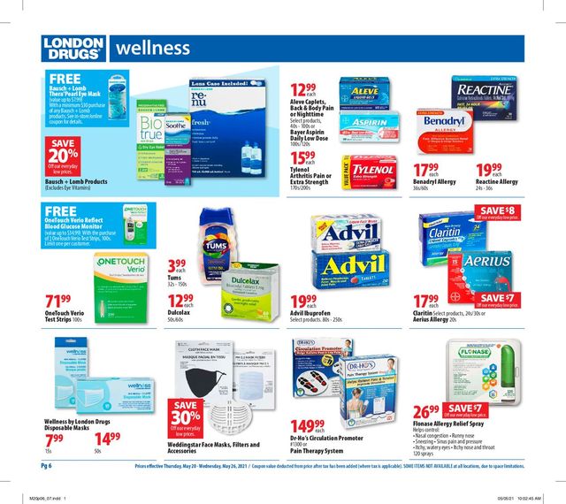 London Drugs Flyer from 05/20/2021