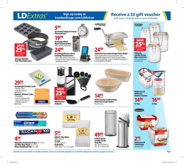 London Drugs Flyer from 10/01/2021