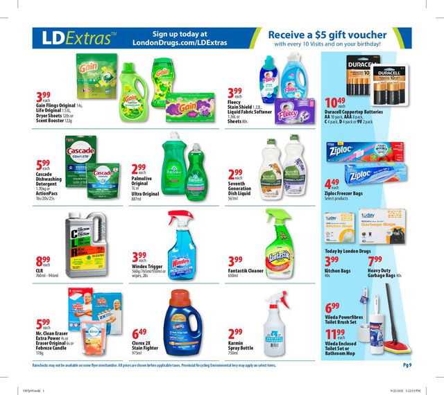 London Drugs Flyer from 10/07/2021