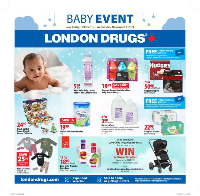 London Drugs Flyer from 10/15/2021