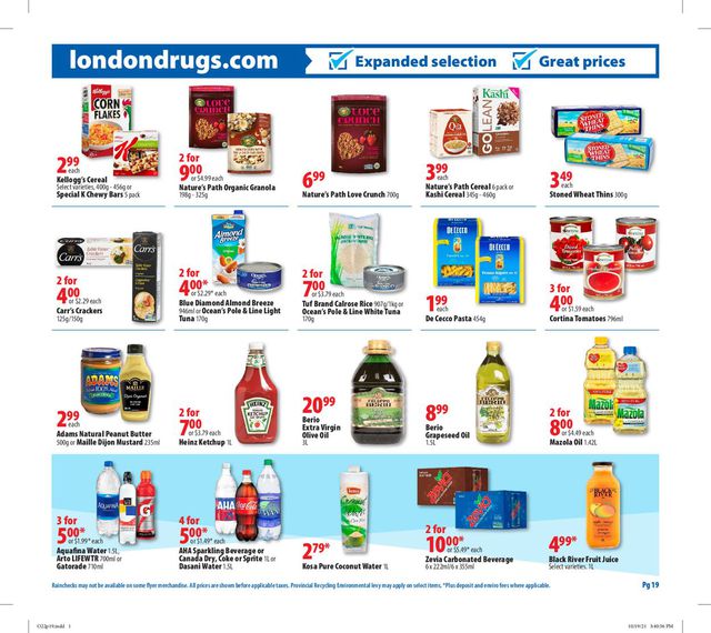 London Drugs Flyer from 10/22/2021