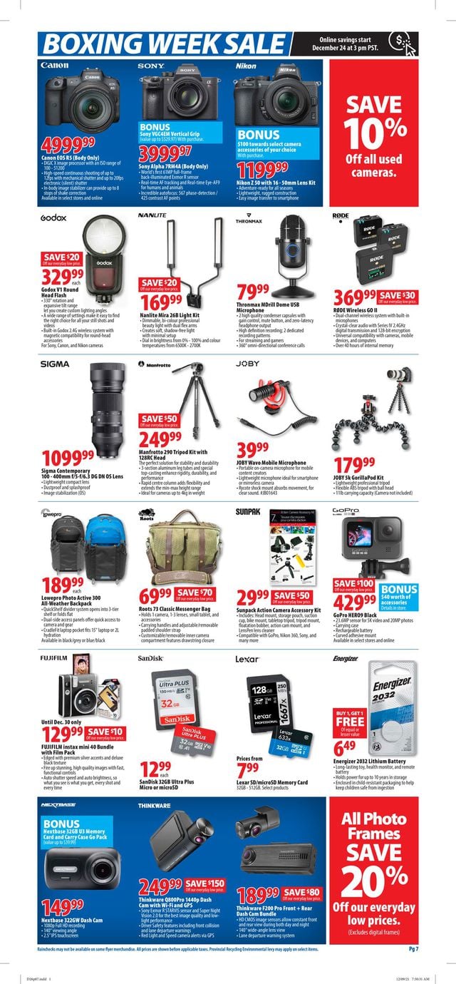 London Drugs Flyer from 12/24/2021
