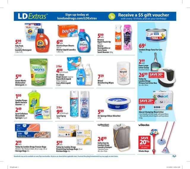 London Drugs Flyer from 12/31/2021
