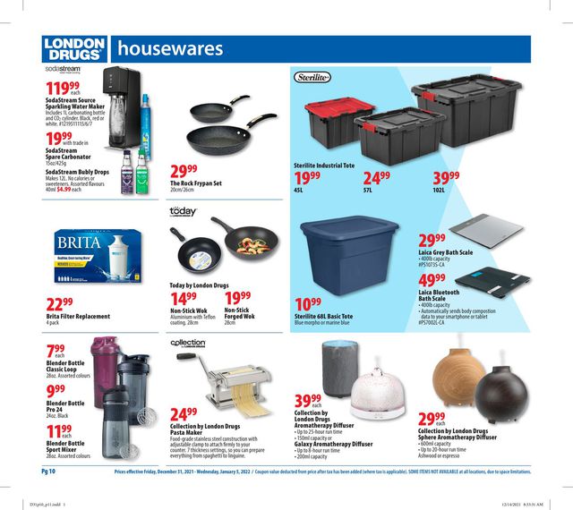 London Drugs Flyer from 12/31/2021