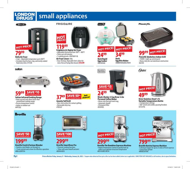 London Drugs Flyer from 01/21/2022