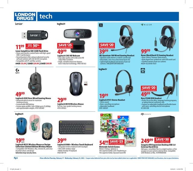 London Drugs Flyer from 02/17/2022