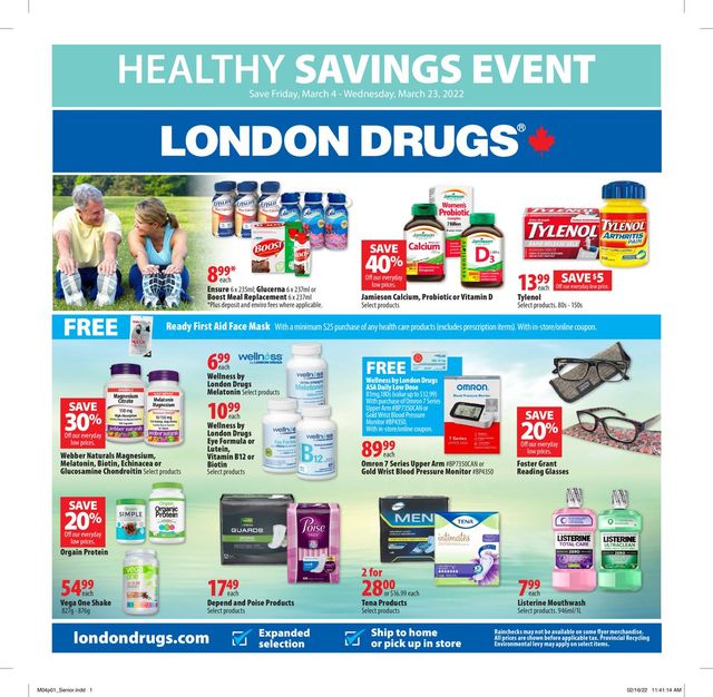 London Drugs Flyer from 03/04/2022
