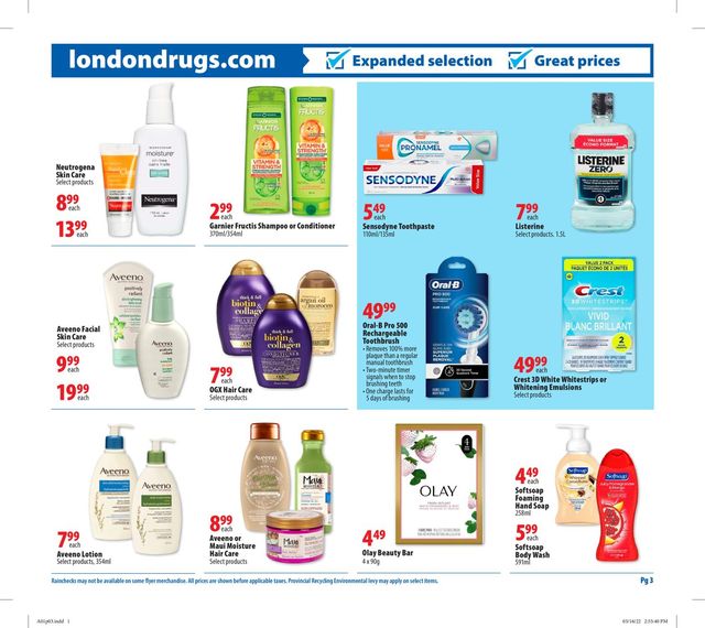 London Drugs Flyer from 04/01/2022